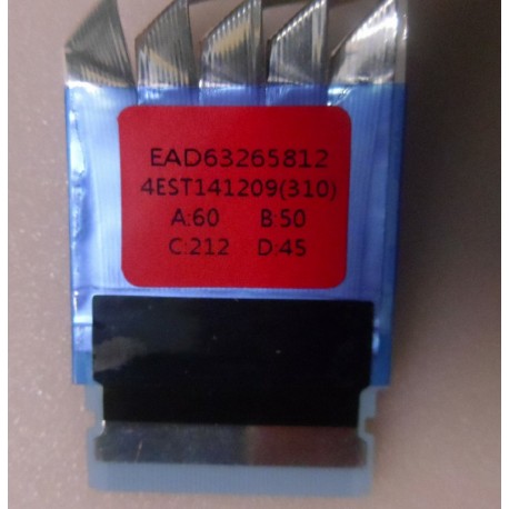 EAD63265812 - 49LH510V - ZE.BEUWLJP - 49LH570V - ZD.BEUGLVE - LVDS - CABO FLAT