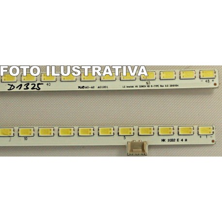 BARRA DE LEDS - G1GE-320SMO-R5 - TCL32-HD-3G - LTA320AN01