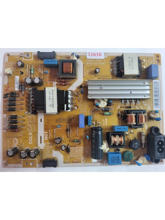 FONTE DE ALIMENTAÇÃO SAMSUNG - BN-440703G -  UE40J5500 - UE40J5510 - UE40J6200 - UE43J5500 - UE48J5500 - UE48J5600 - UE48J6200