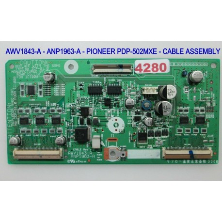 AWV1843-A - ANP1963-A - PIONEER PDP-502MXE - CABLE ASSEMBLY