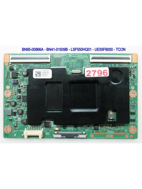 TCON SAMSUNG - BN95-00866A - BN41-01939B - LSF550HQ01 - UE55F8000 - UE46F8000 - UE40F8000ST
