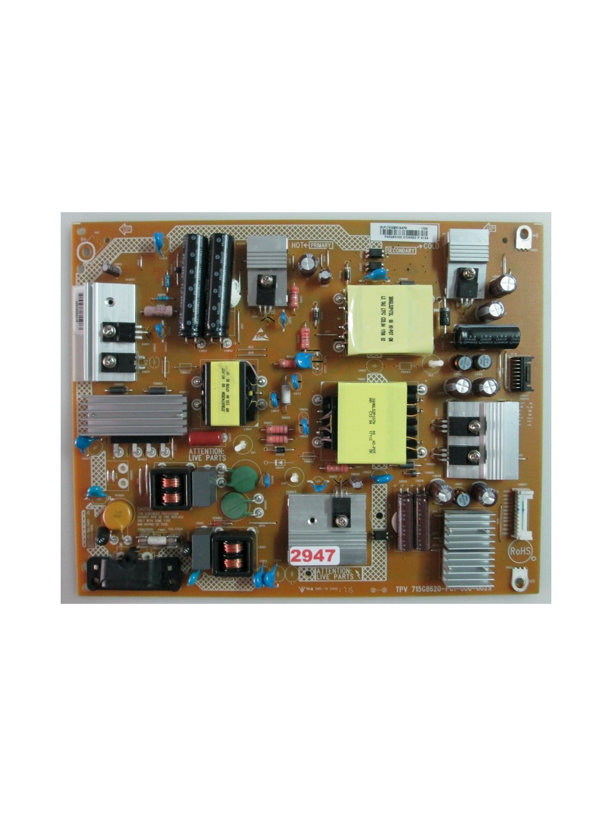 FONTE DE ALIMENTAÇÃO - 715G8620-P01-000-002S - P43080700 - 43PUS6162/12